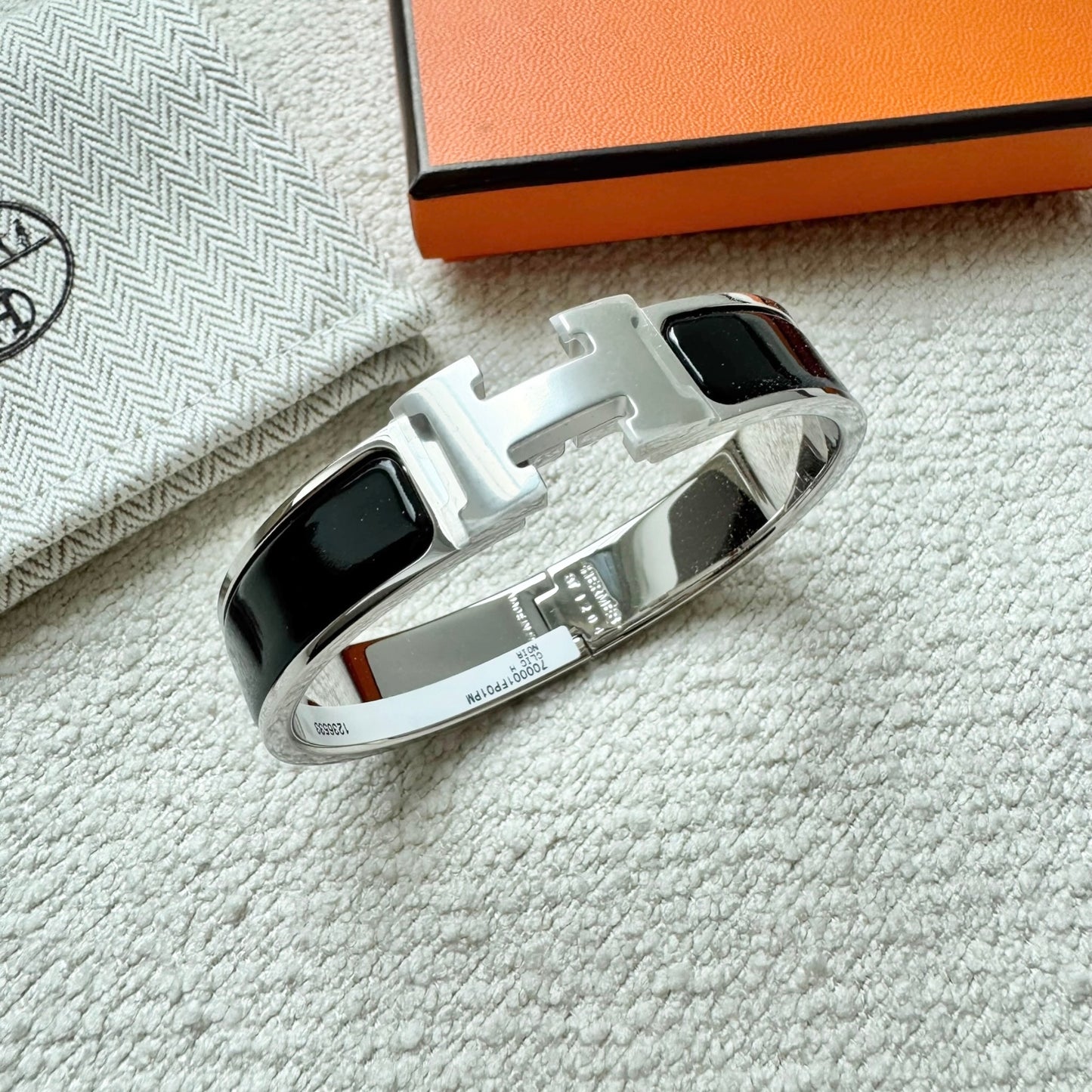 Hermès Clic H Bracelet Black Palladium Hardware