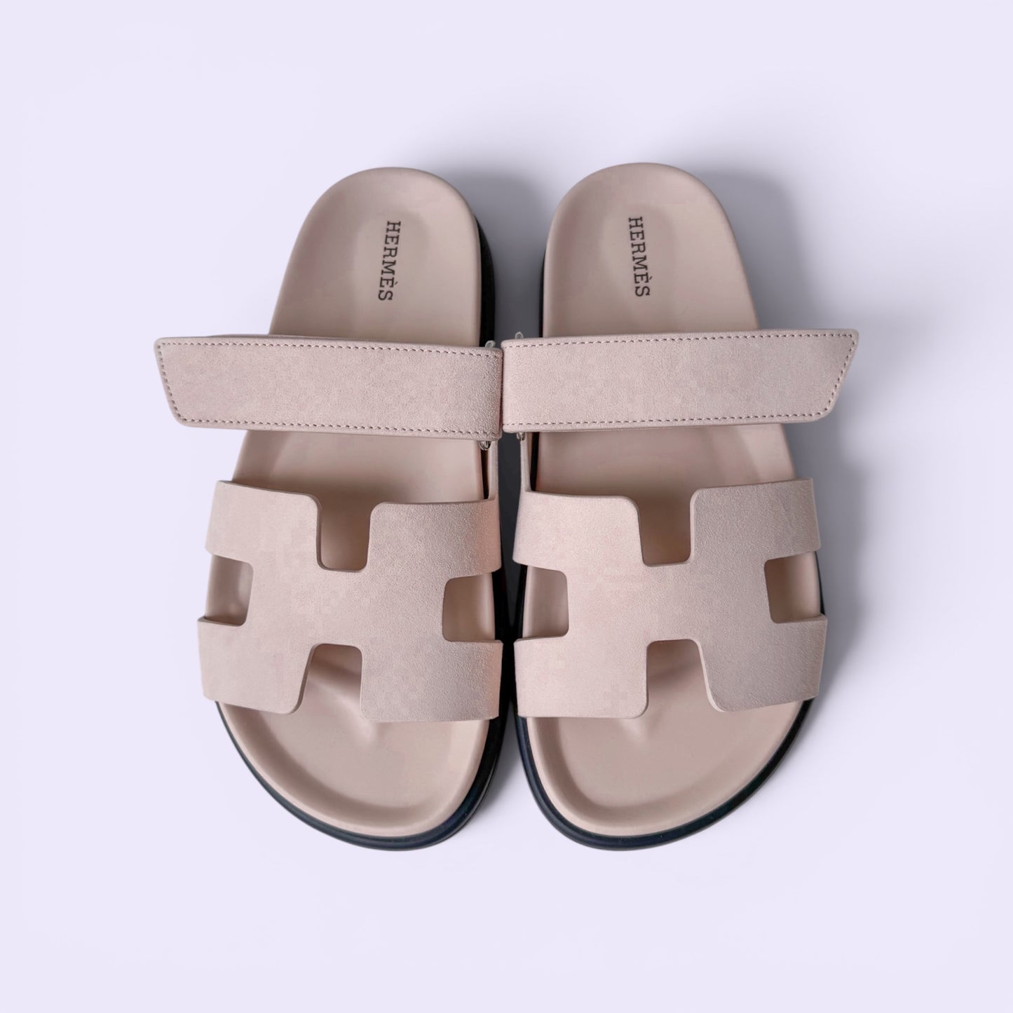Hermès Chypre Sandals Women Beige Nude