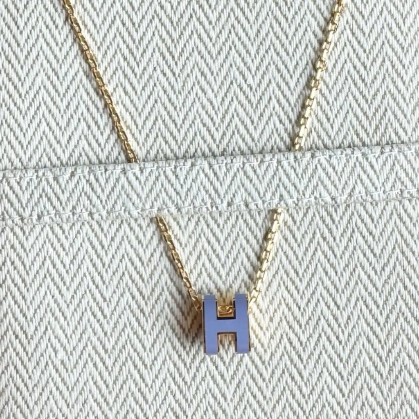 Hermès Mini Pop H Pendant Lilas