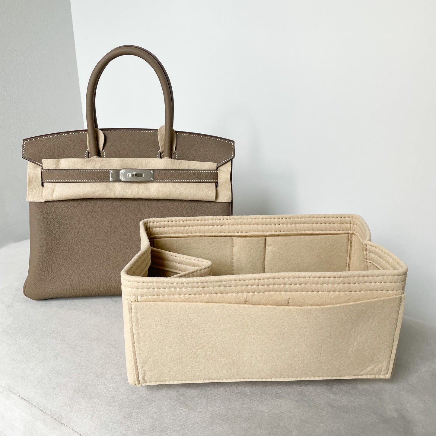 Birkin Bag Caddy in Trench