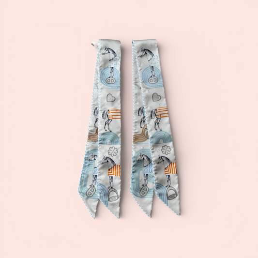 Hermès Twilly Garde-Robe Pop Argent Multicolor