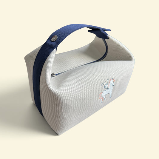 Hermès Bride a Brac Cabriole Case Large Gris Perle
