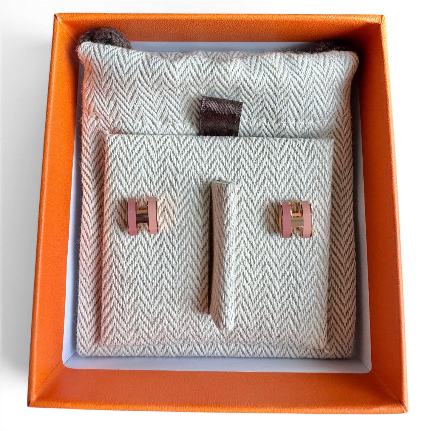 Hermès Mini Pop H Earrings Rocabar Beaute RGHW