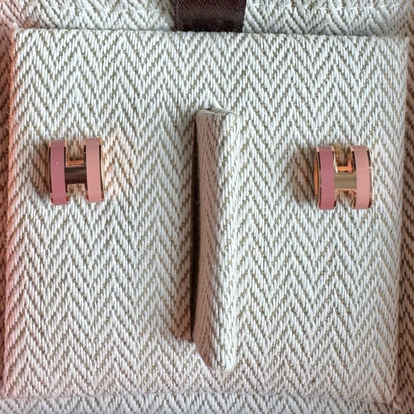 Hermès Mini Pop H Earrings Rocabar Beaute RGHW