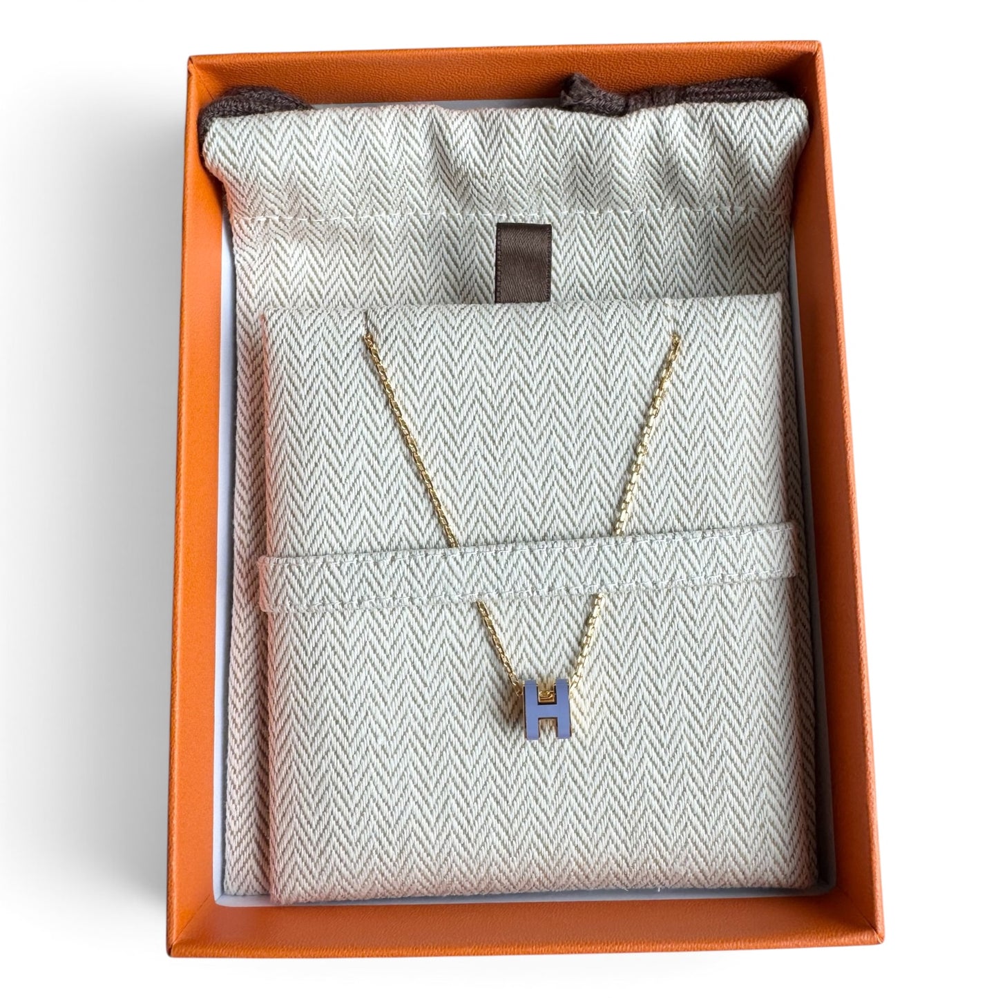 Hermès Mini Pop H Pendant Lilas