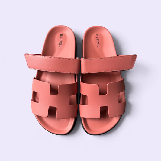 Hermès Chypre Sandals Women Rose Antique