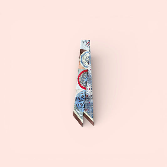 Hermès Twilly Kaleidoscope effect Brown