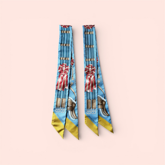 Hermès Twilly Jumping Blue