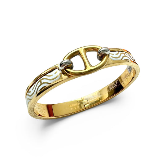 Hermès Mini Clic Chaine D'Ancre Bracelet