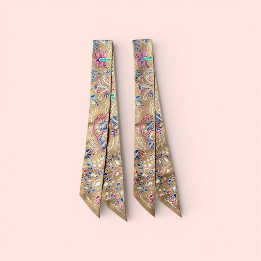 Hermès Twilly Isola Di Primavera Kraft / Blue / Muticolor